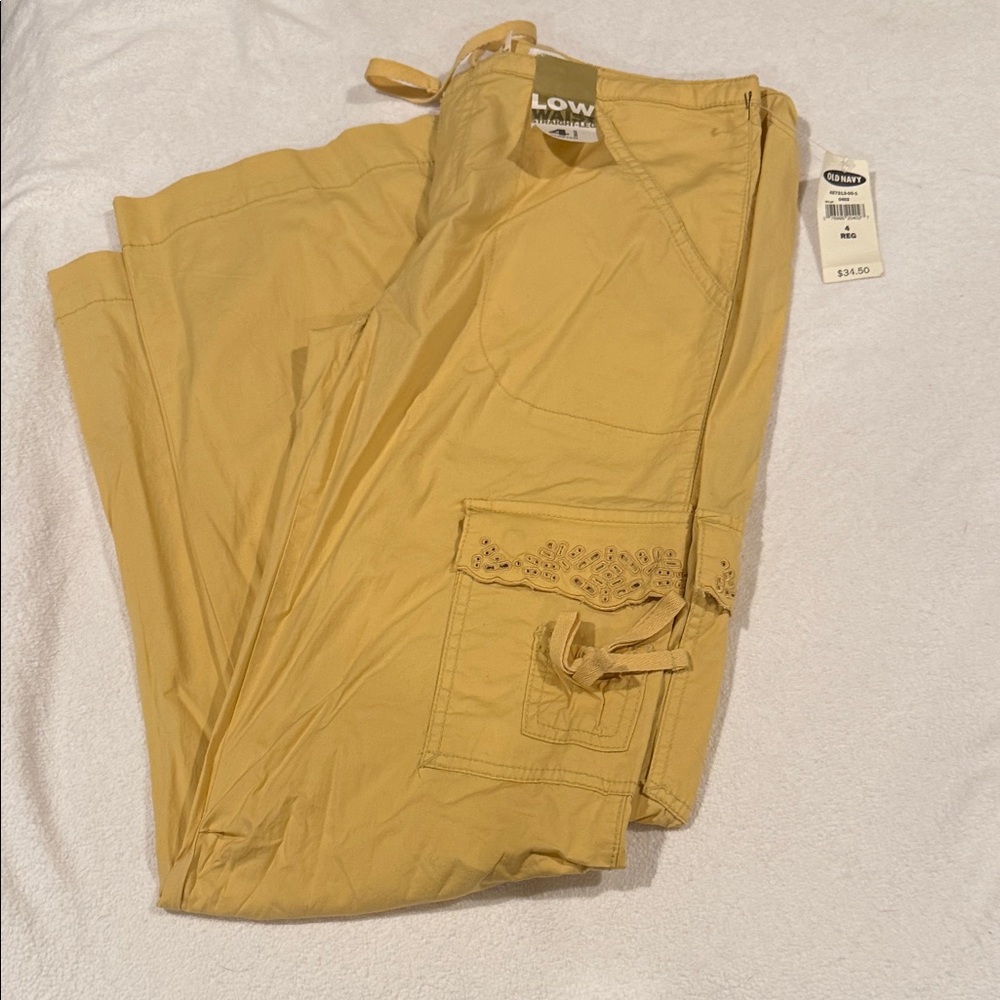 Old Navy Tan Cargo Pants